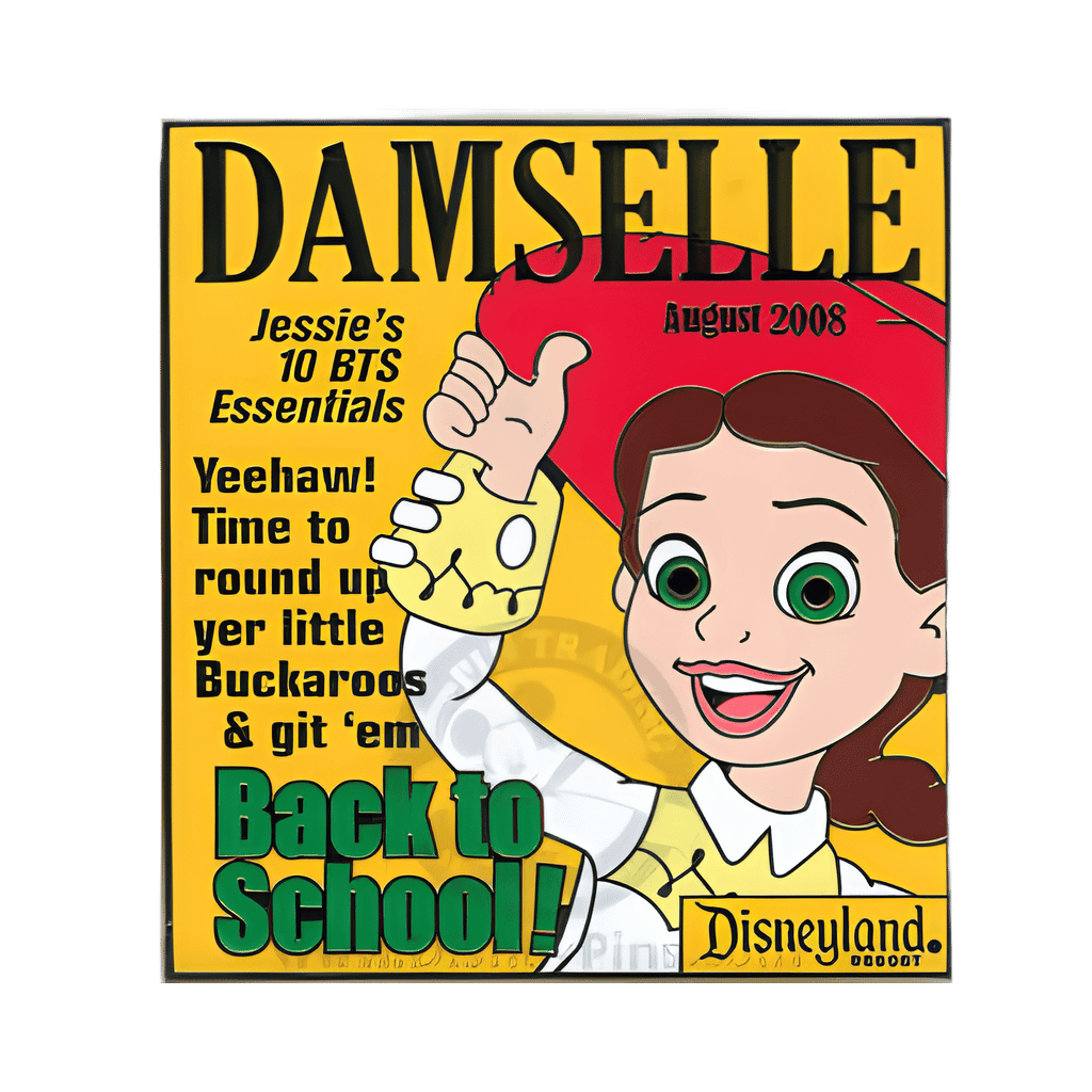 August (Jessie) Disney pin