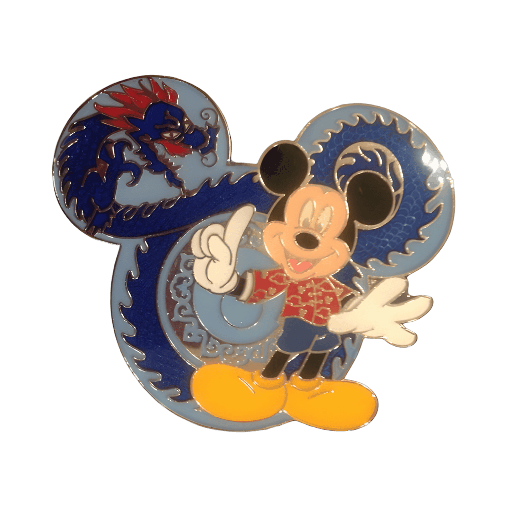 2009 - Mickey with Dragon Mickey Icon Disney pin