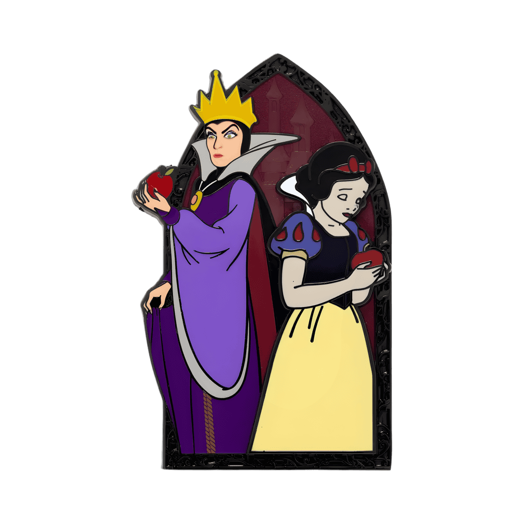 Snow White & Evil Queen Disney pin