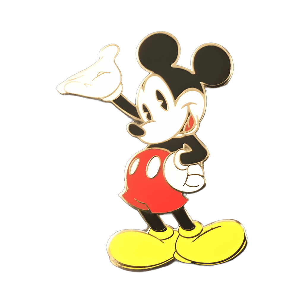 Mickey Mouse with Hand Up Disney pin