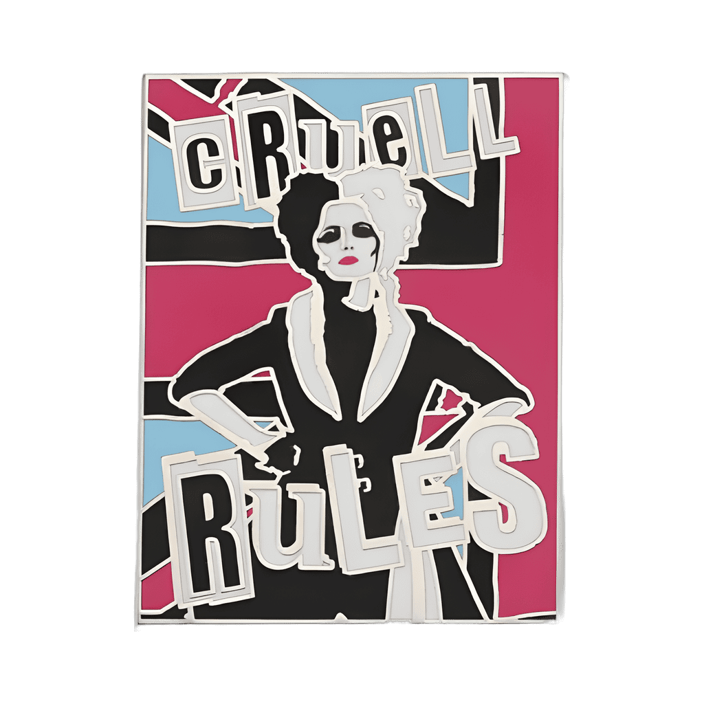 Cruella Rules Poster Disney pin