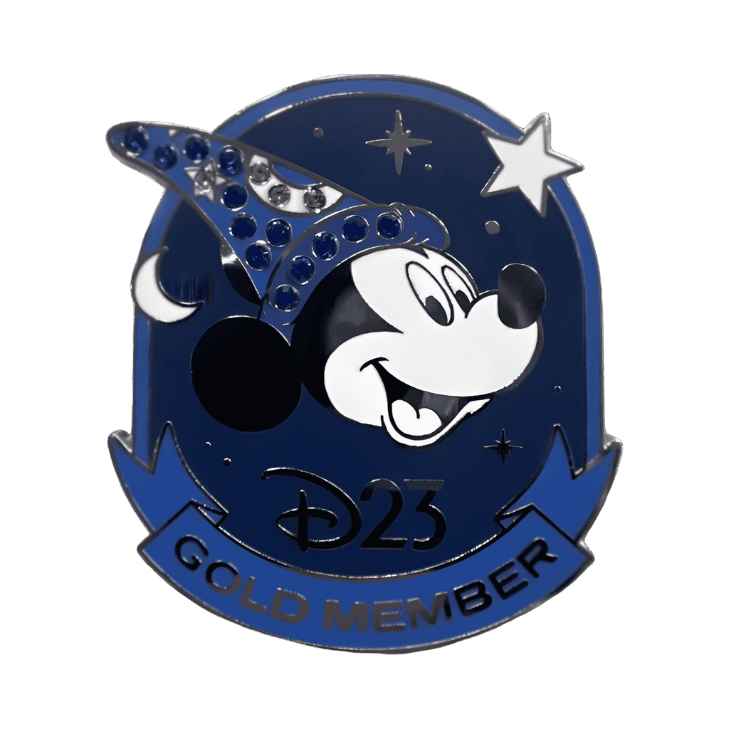 D23 Gold Member Gift (Jeweled Sorcerer Mickey) Disney pin