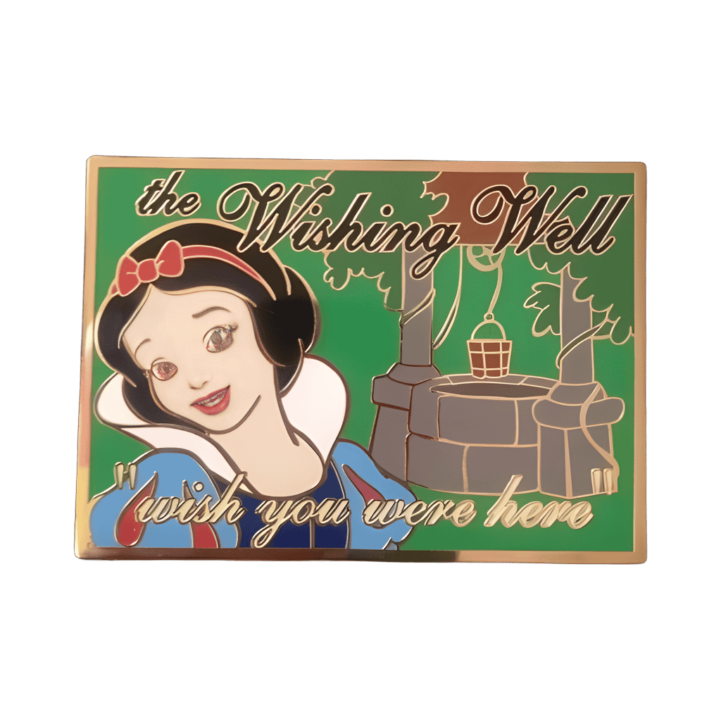Postcard Series #3 (Snow White at Wishing Well) Disney pin