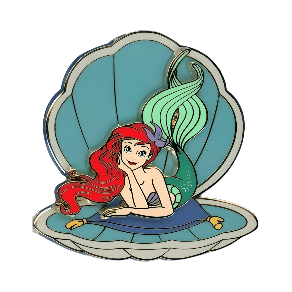 Ariel in Shell Disney pin