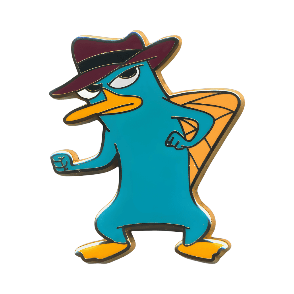 Agent P/Perry the Platypus Disney pin