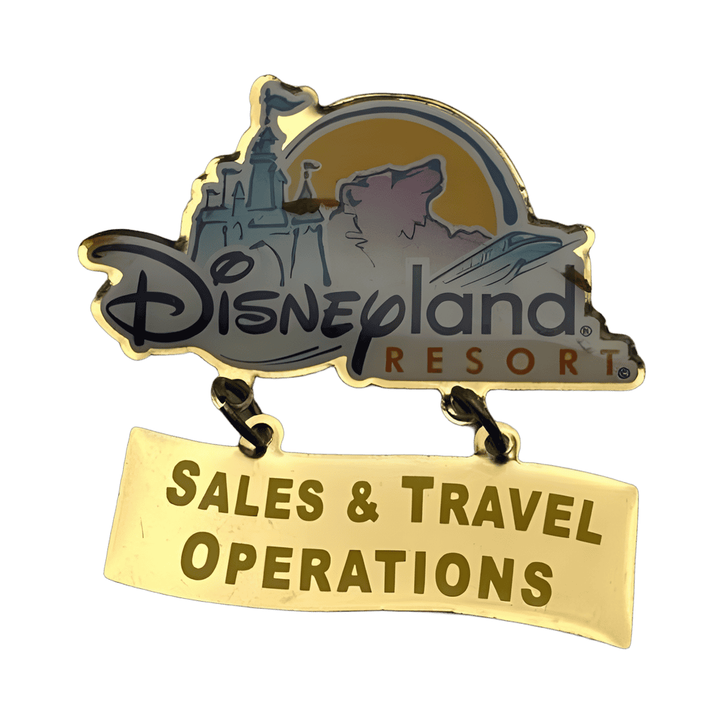 Sales and Travel Operations Disney pin