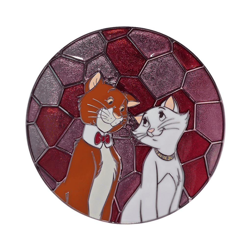 Duchess and Thomas O'Malley GPP Magical Mosaic Mystery Disney pin