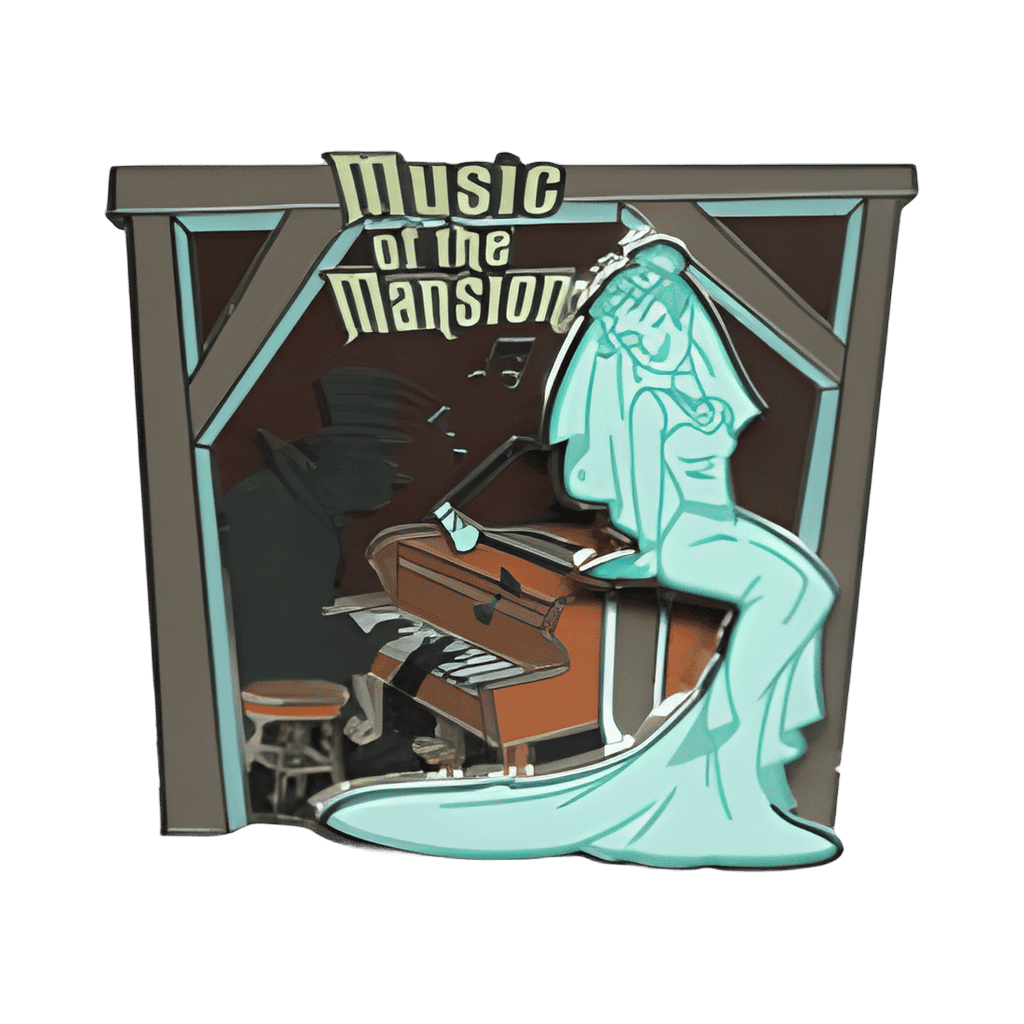 Music of the Mansion Disney pin