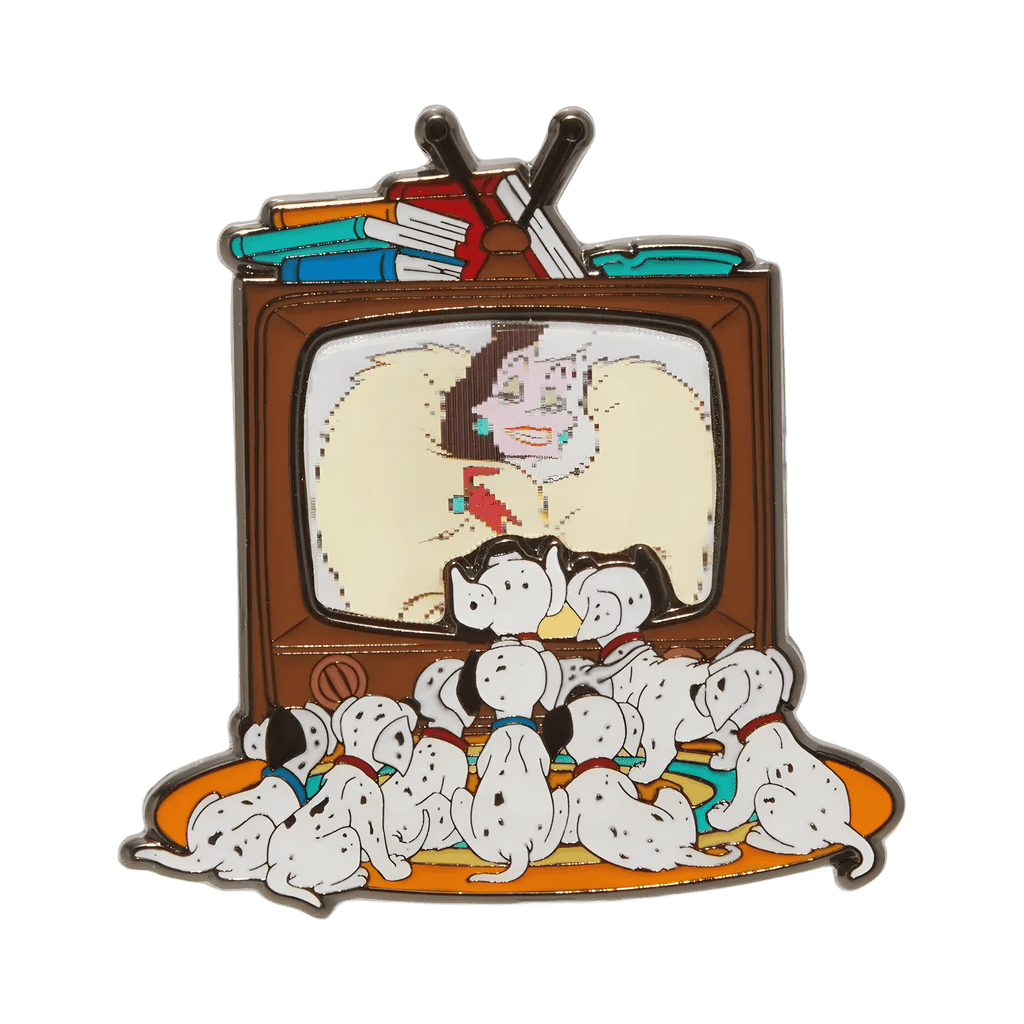 101 Dalmatians Cruella Lenticular Disney pin