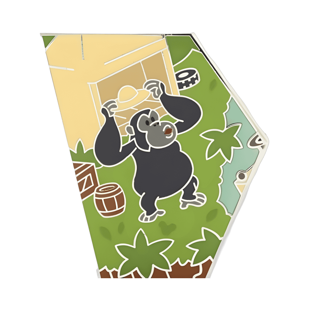 Gorilla with Hat Disney pin