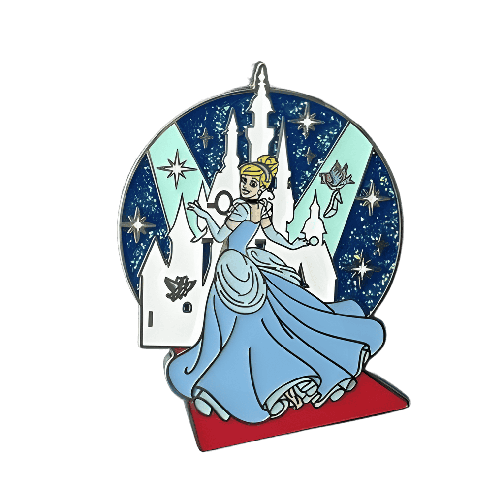 On The Red Carpet - Cinderella and Castle Disney pin