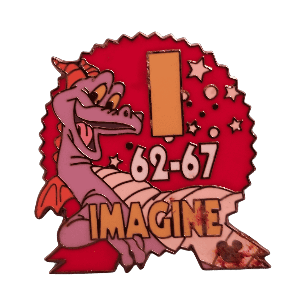 Figment - I is for Imagine (62-67) Disney pin