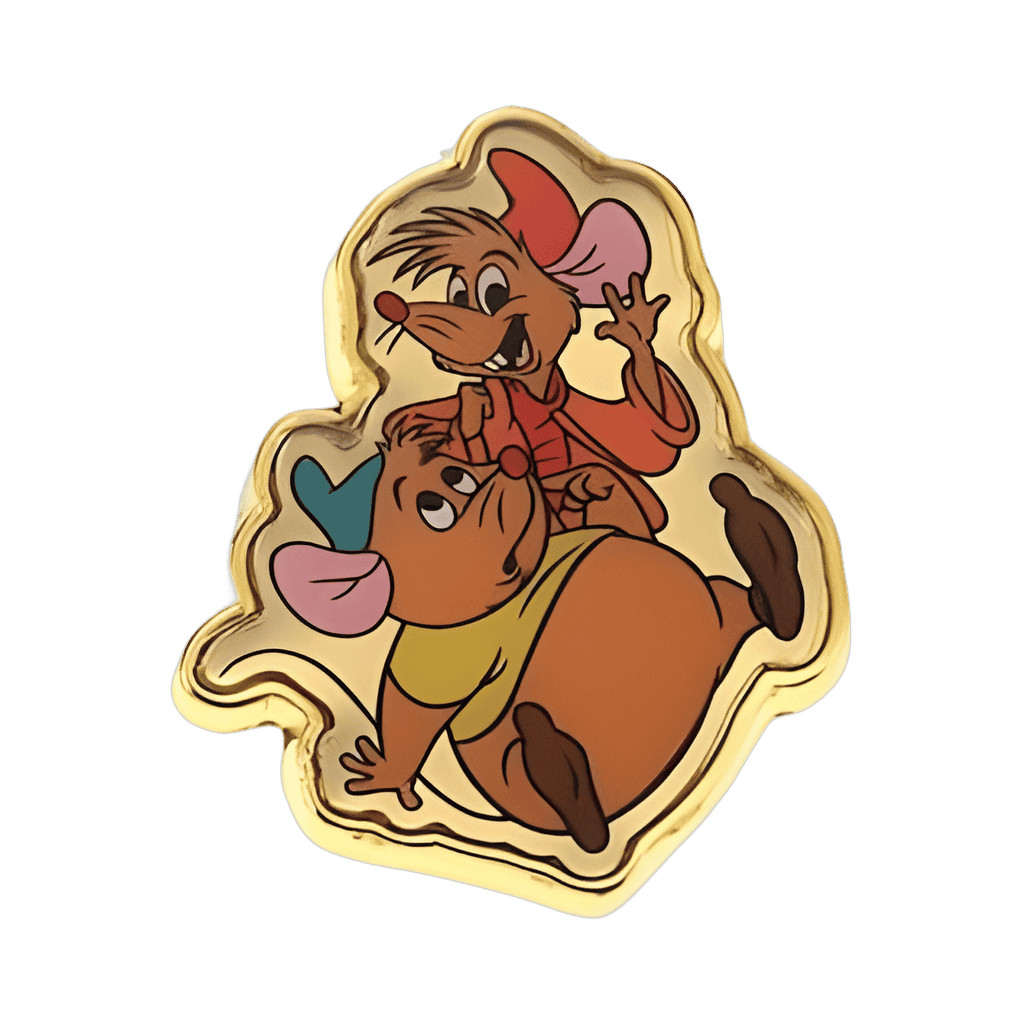 Jaq and Gus Disney pin