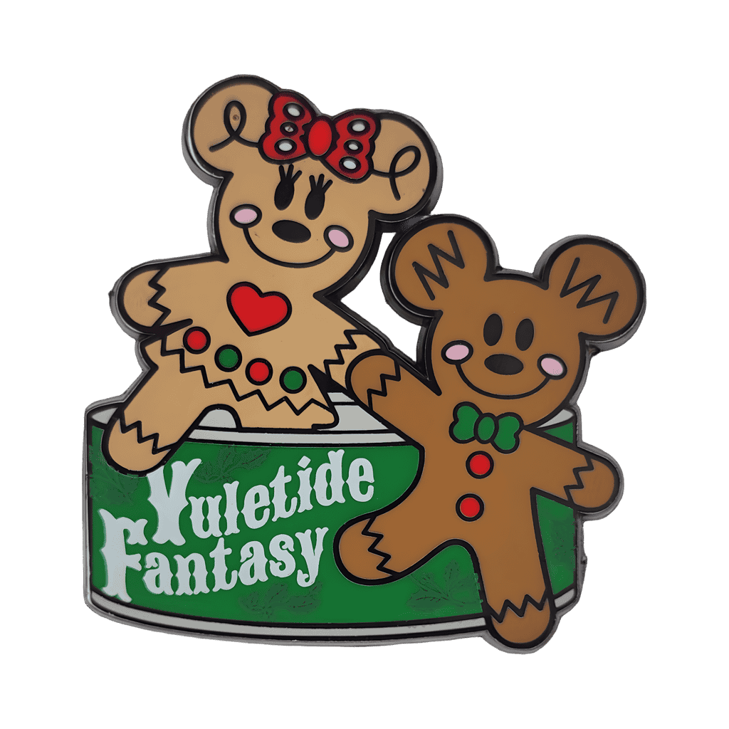 Gingerbread Mickey and Minnie Disney pin
