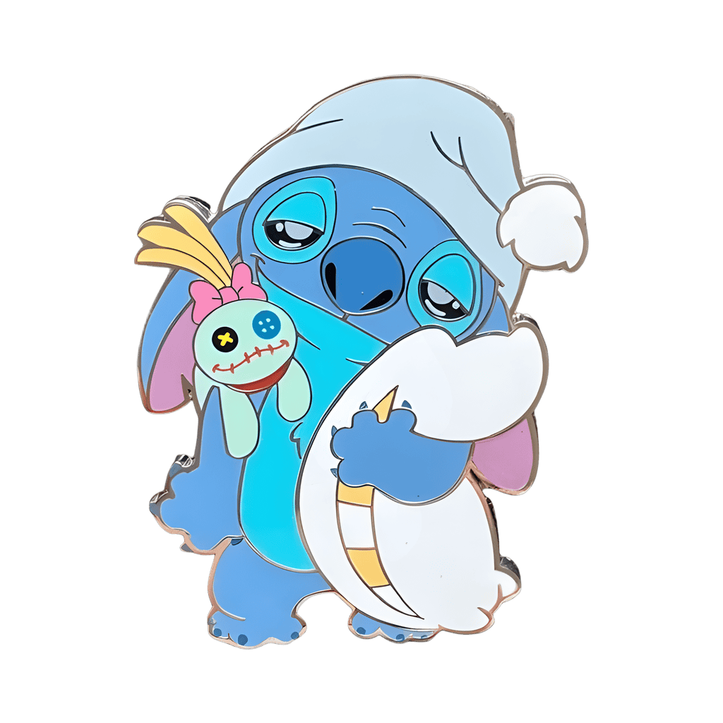 Stitch and Scrump Disney pin