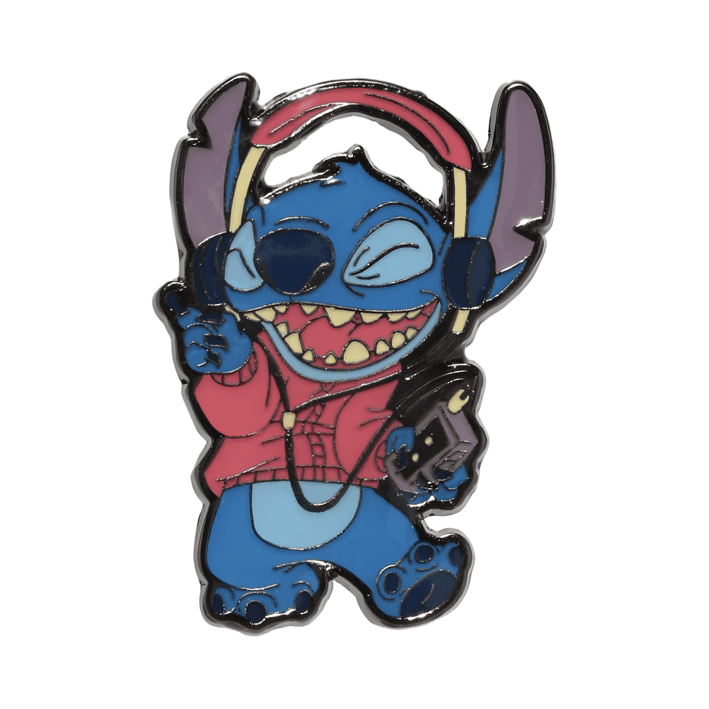 Headphone Stitch Disney pin
