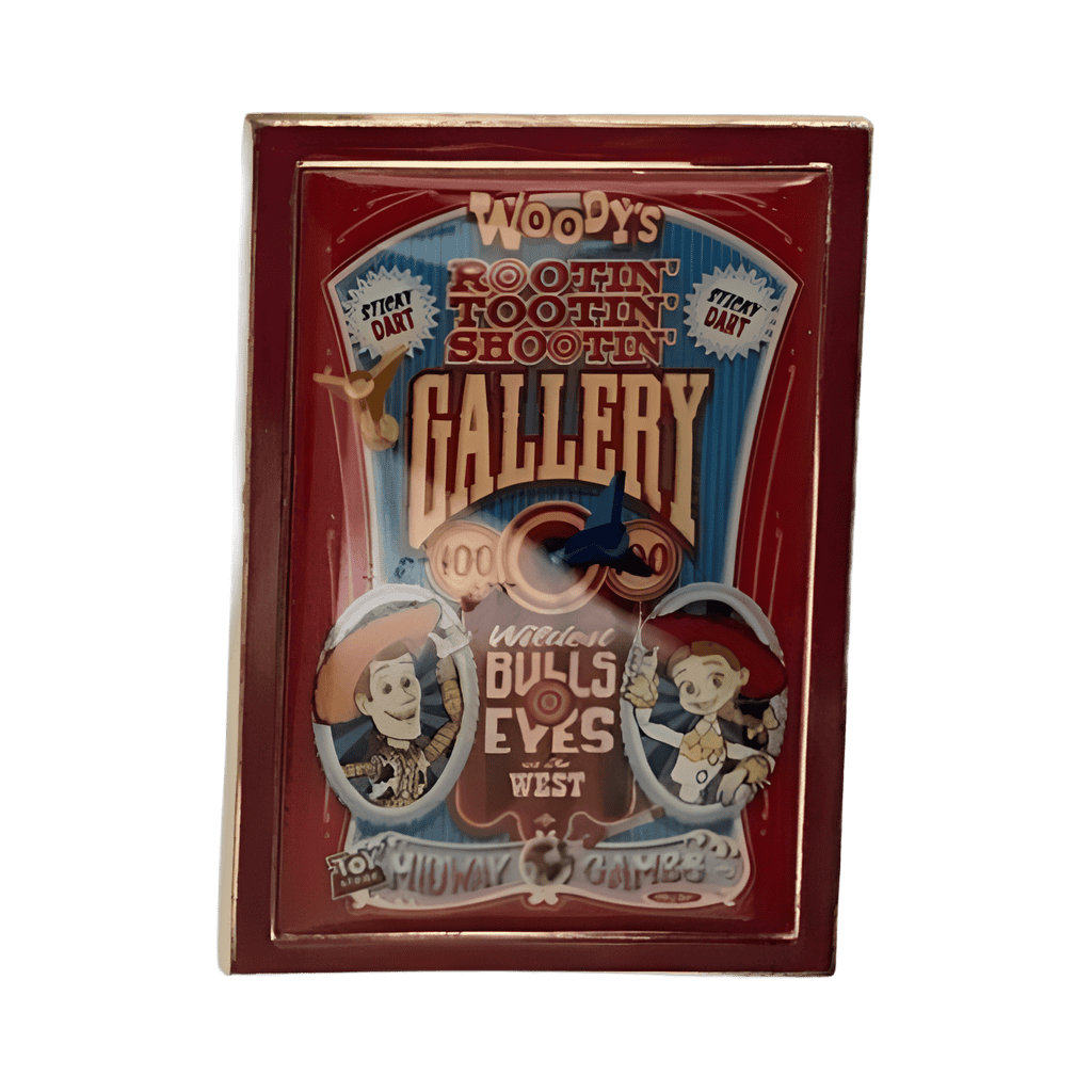 Woody's Rootin Tootin Shootin Gallery Disney pin