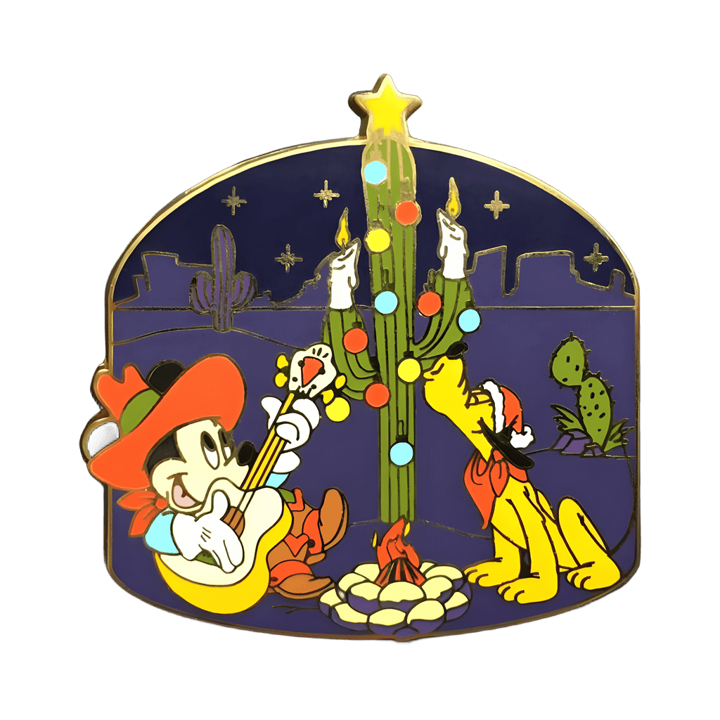Christmas in the West Disney pin