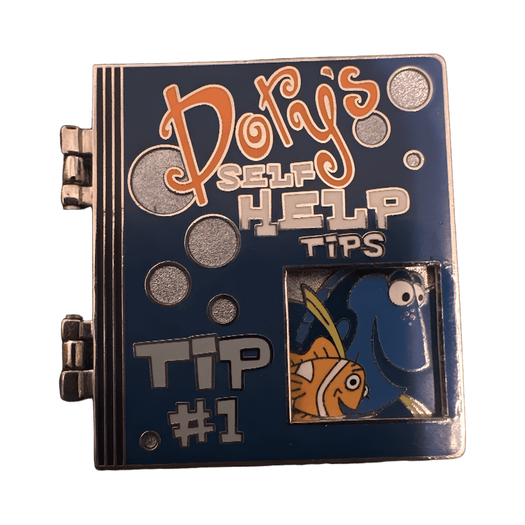 Dory’s Self Help Tips: Tip #1 Disney pin