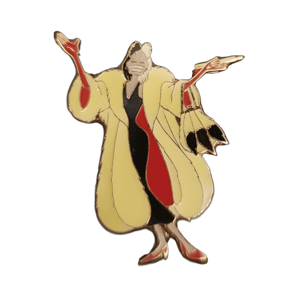 Cruella De Vil - Animator's Choice Disney pin