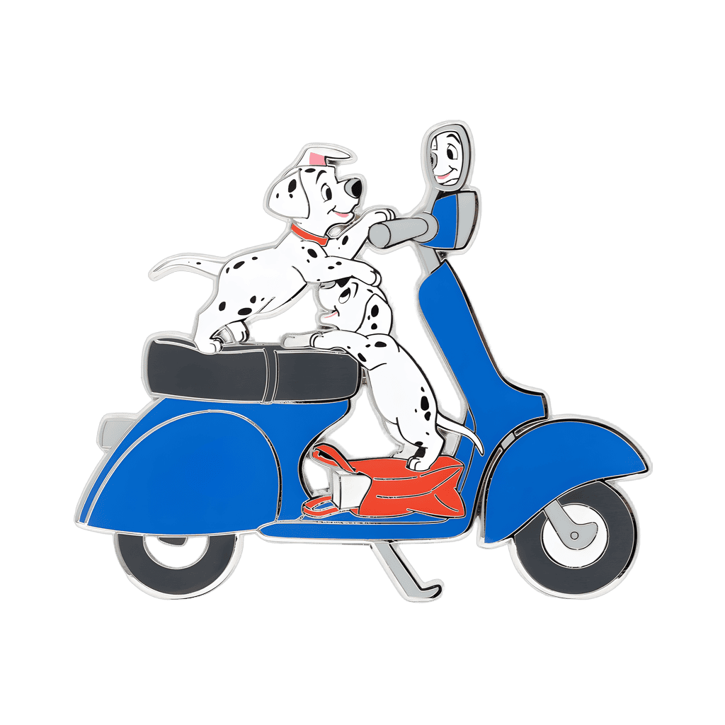 Vespa Dogs Disney pin