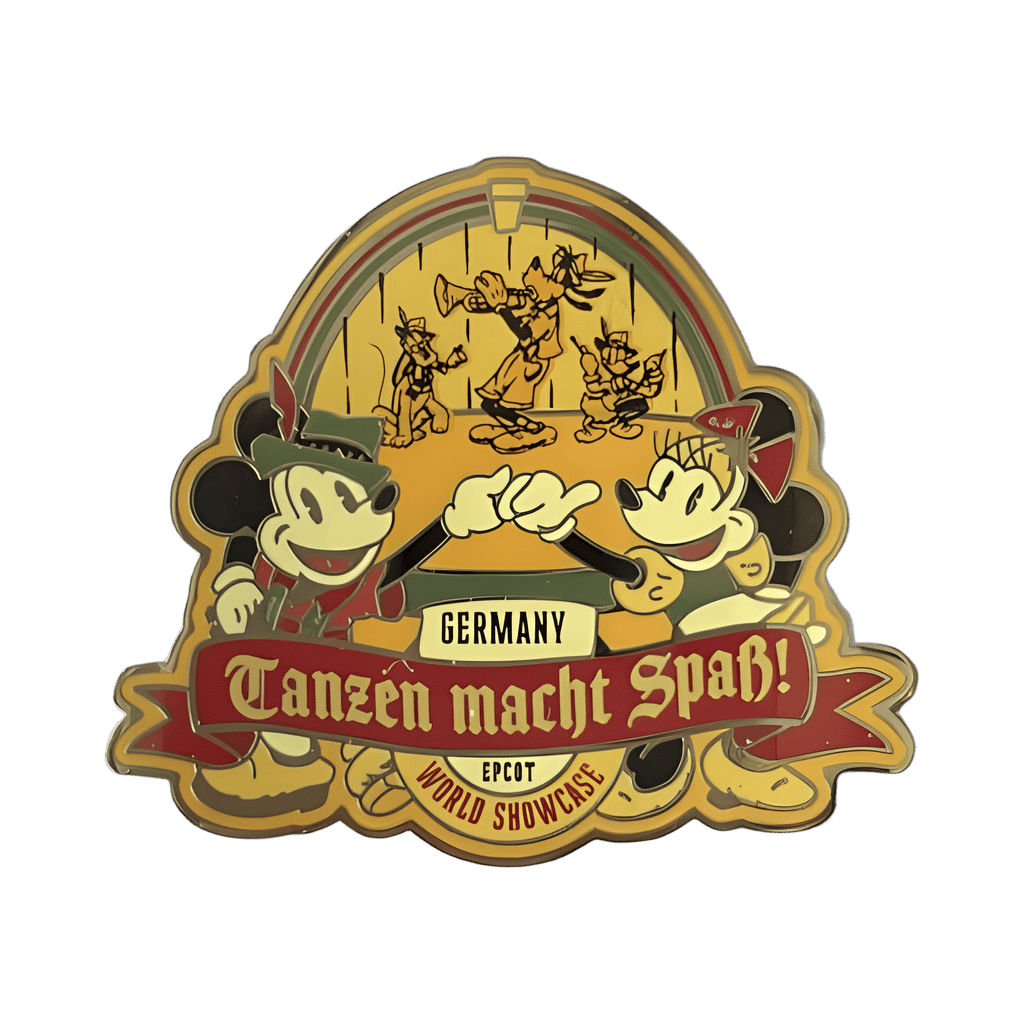 Germany Mickey and Minnie Mouse Disney pin