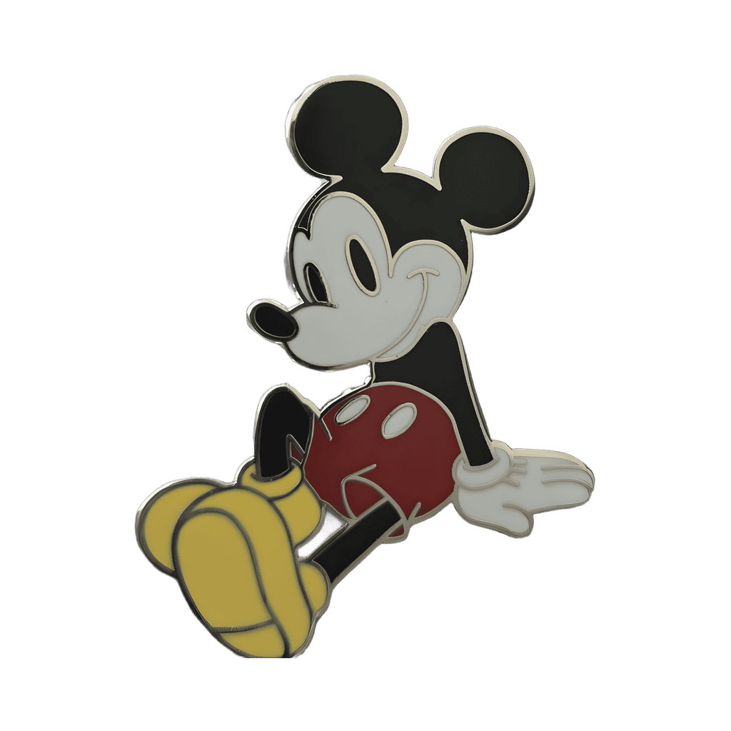 Vintage Mickey sitting Disney pin