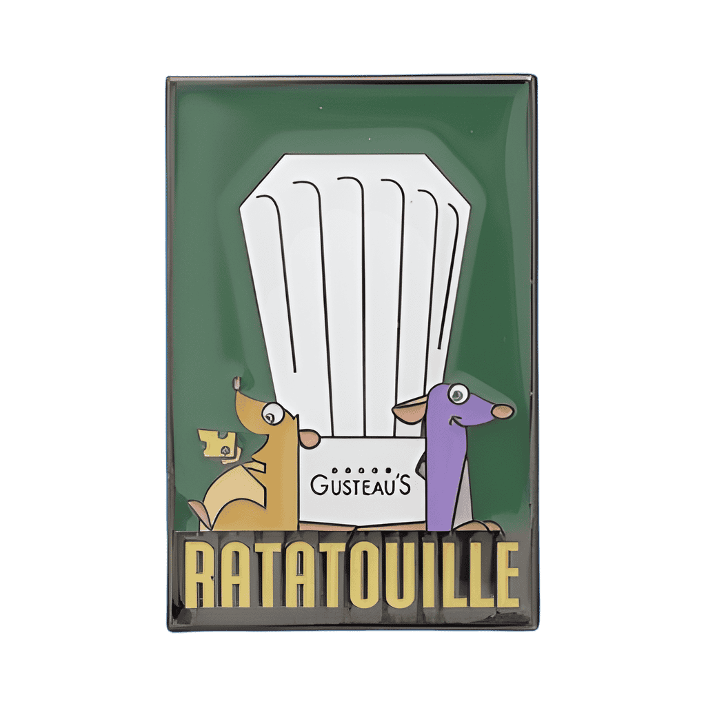 Minimalist Gusteau's Poster Disney pin