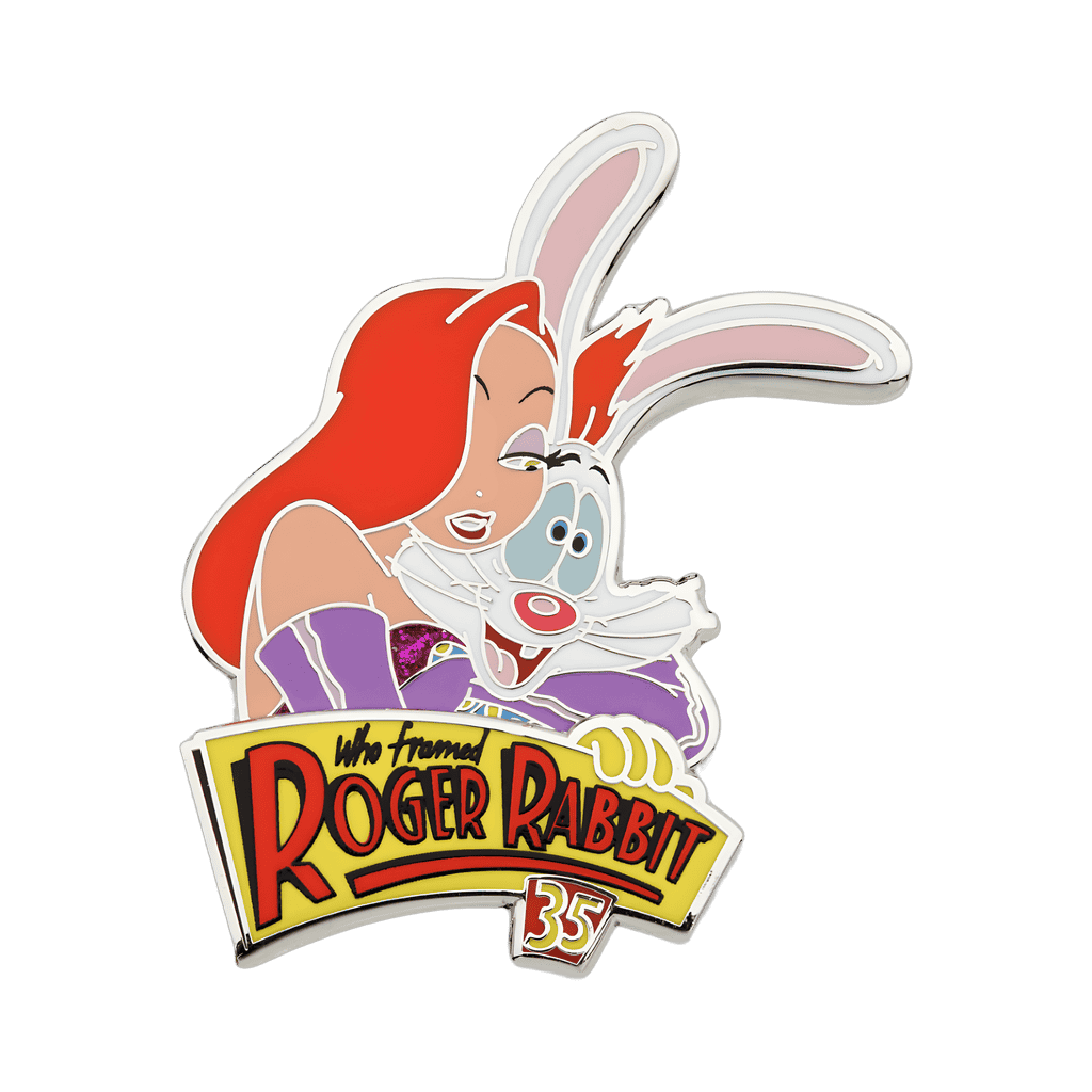 Jessica and Roger Logo Disney pin