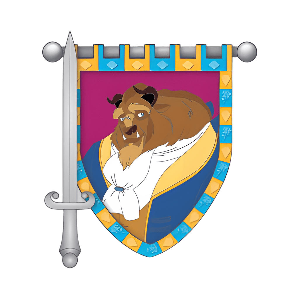 Beast Disney pin