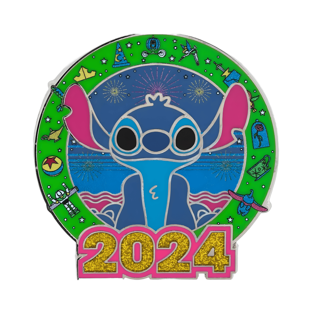 Brave New World Dated Collection - Stitch and Park Icons Disney pin