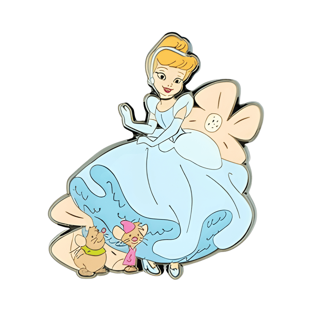 Princess and Friends - Cinderella, Jaq, and Gus Disney pin