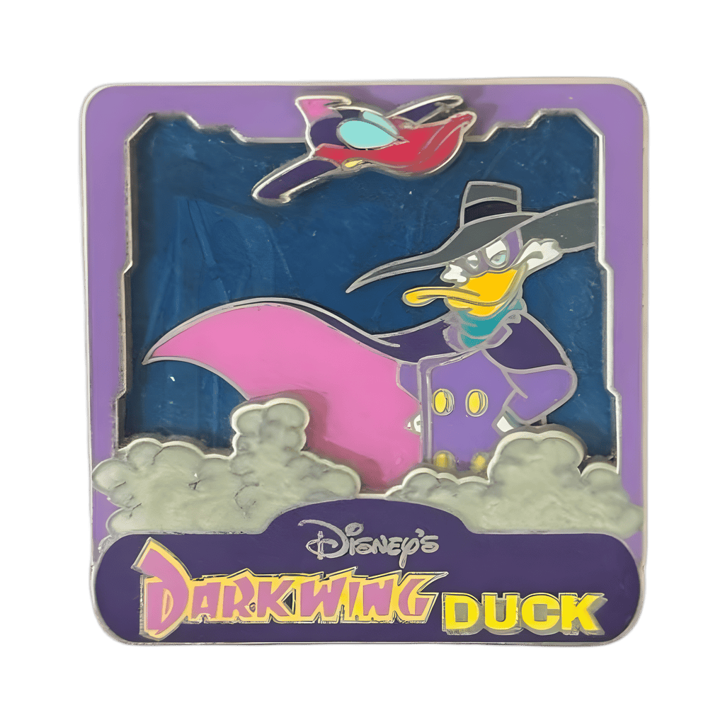 Variant 3 - Black Logo with Grey Background Disney pin
