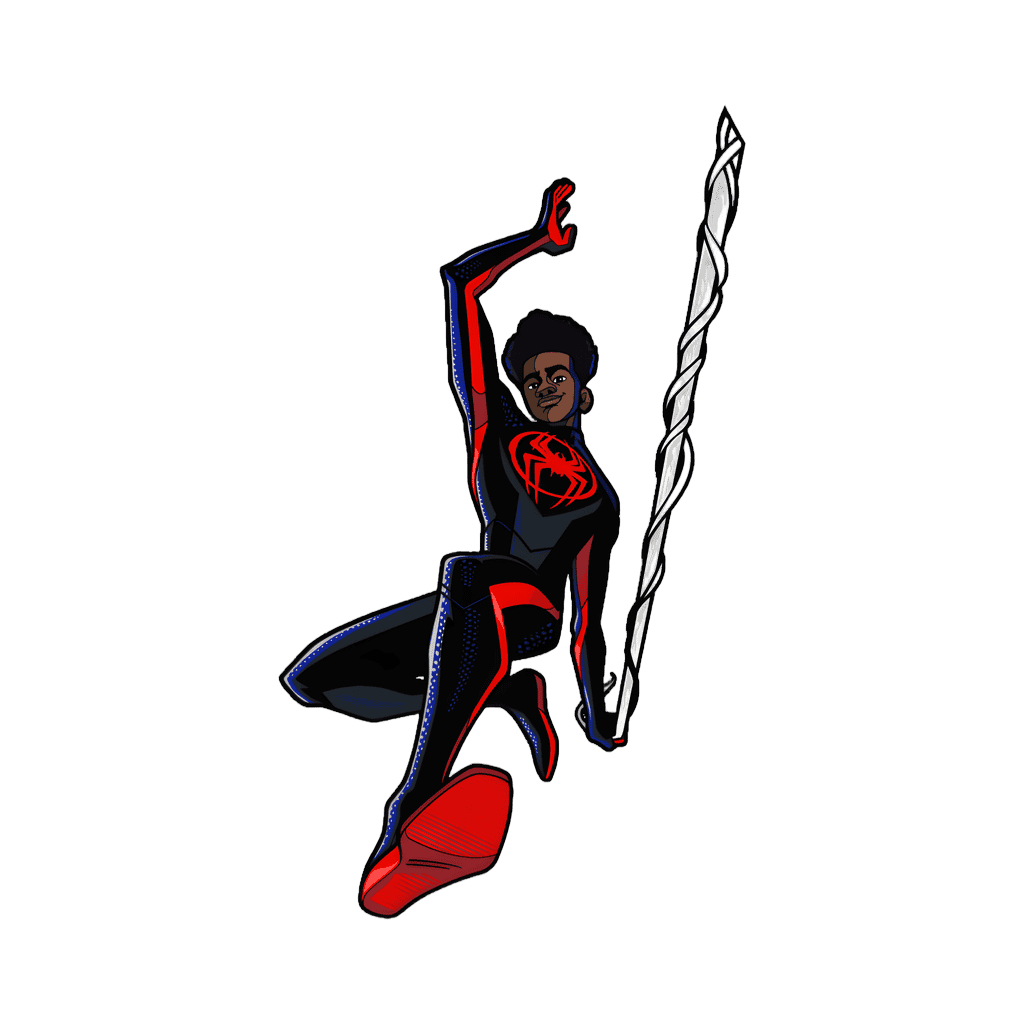 Spider-Man Miles Morales Unmasked #1766 Disney pin
