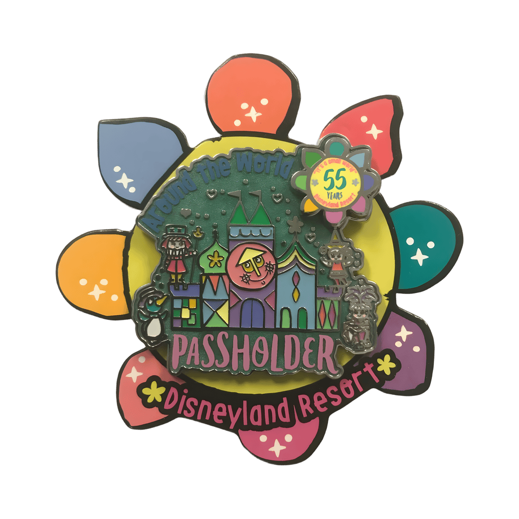 it’s a small world 55th Anniversary Passholder Disney pin