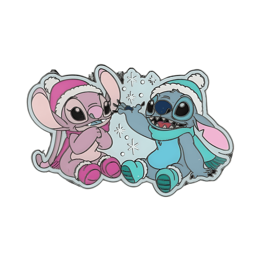 Winter Angel & Stitch Disney pin