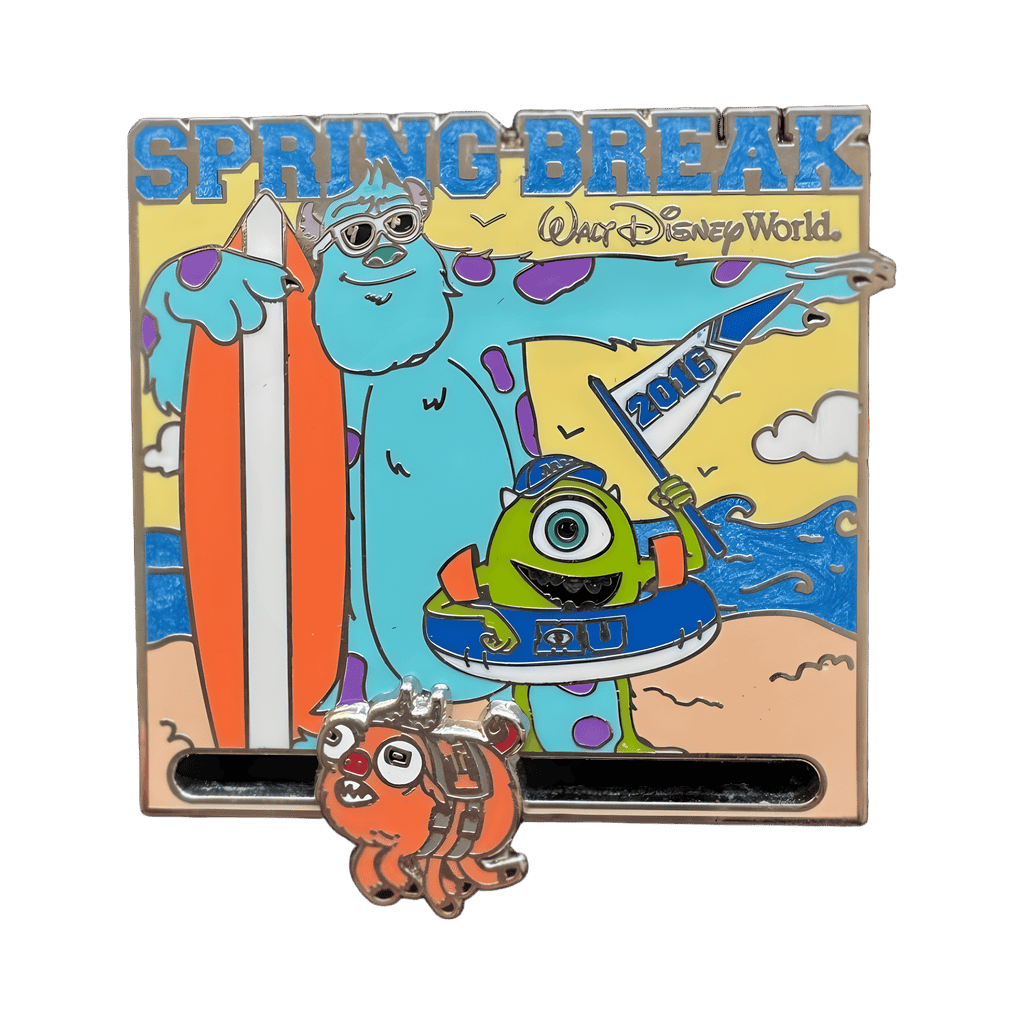 Spring Break 2016 - Sulley and Mike Disney pin