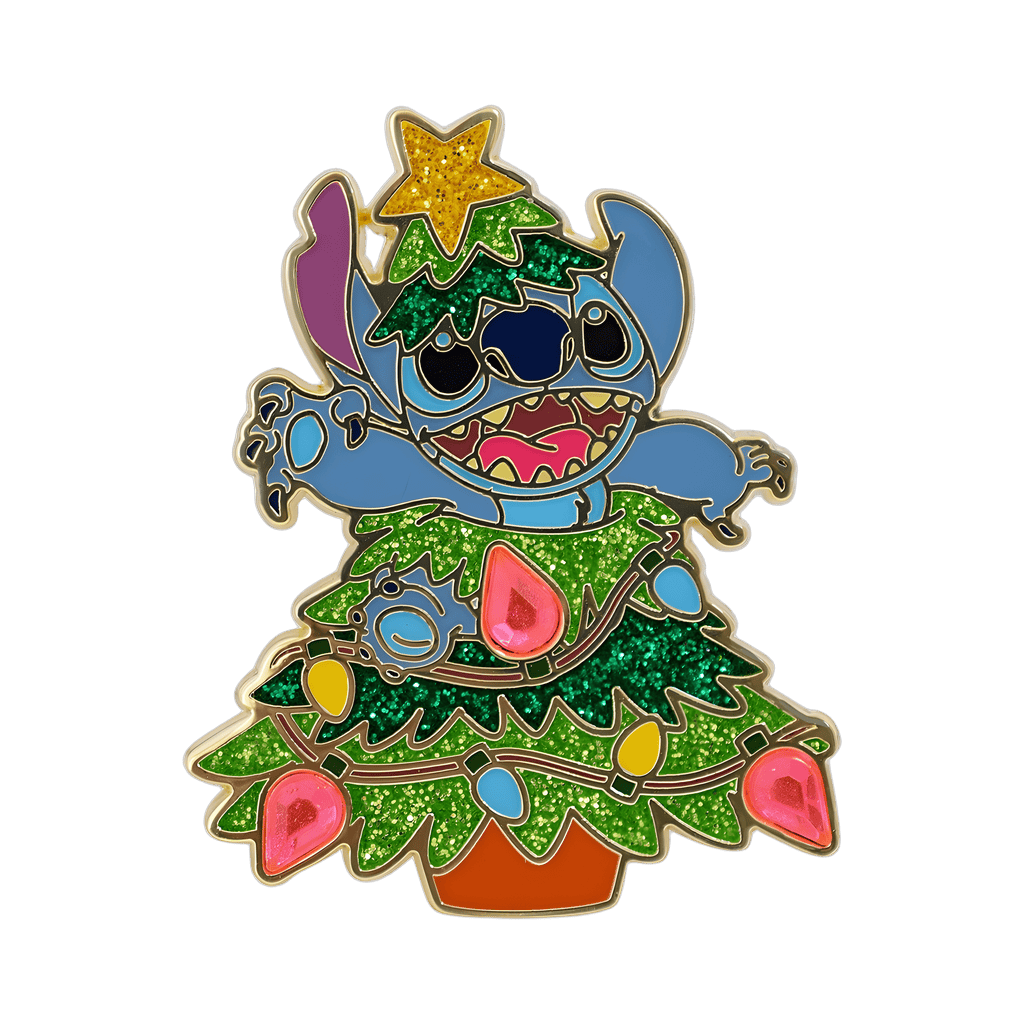 Stitch Christmas Tree Disney pin