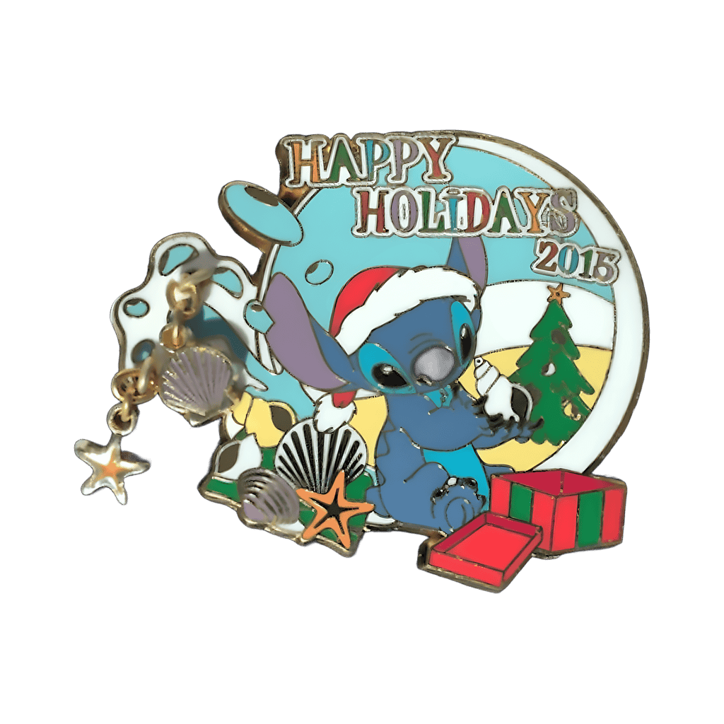 Stitch - Happy Holidays 2015 Disney pin