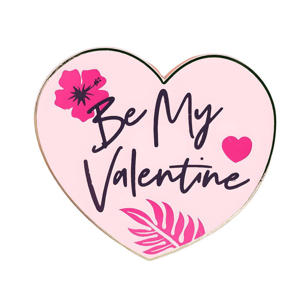 Be My Valentine Heart Disney pin