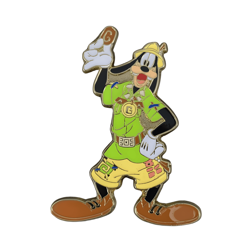 Lost River Delta Explorer Goofy Disney pin