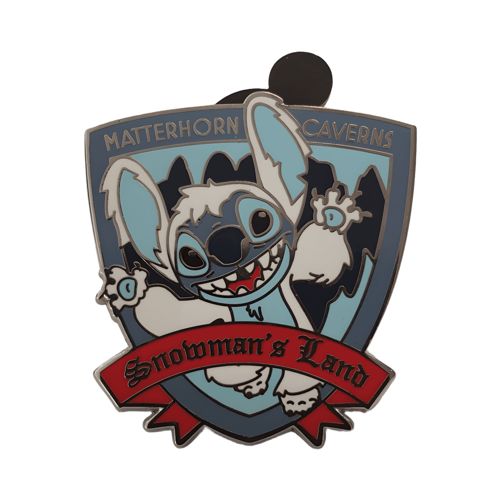 Stitch - Matterhorn Caverns - Snowman's Land Disney pin
