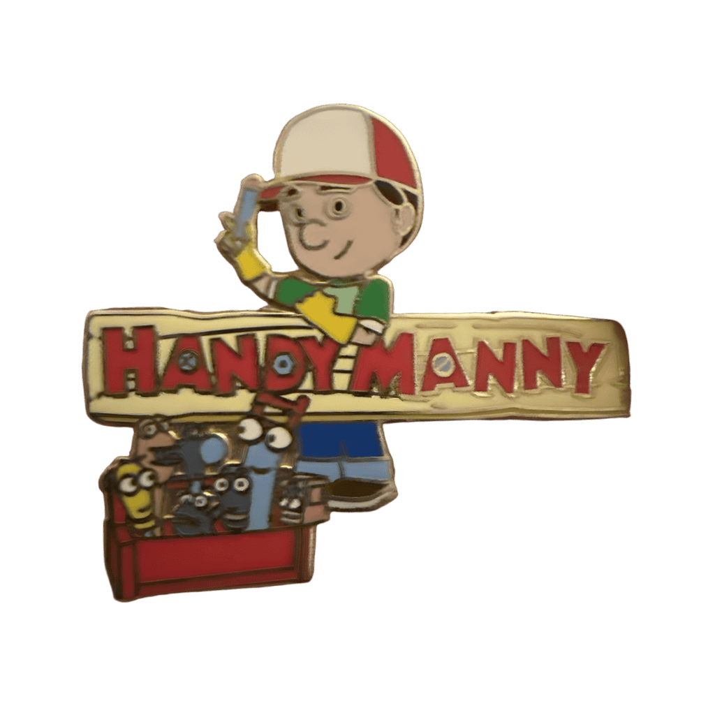 Handy Manny with Sign & Toolbox Disney pin