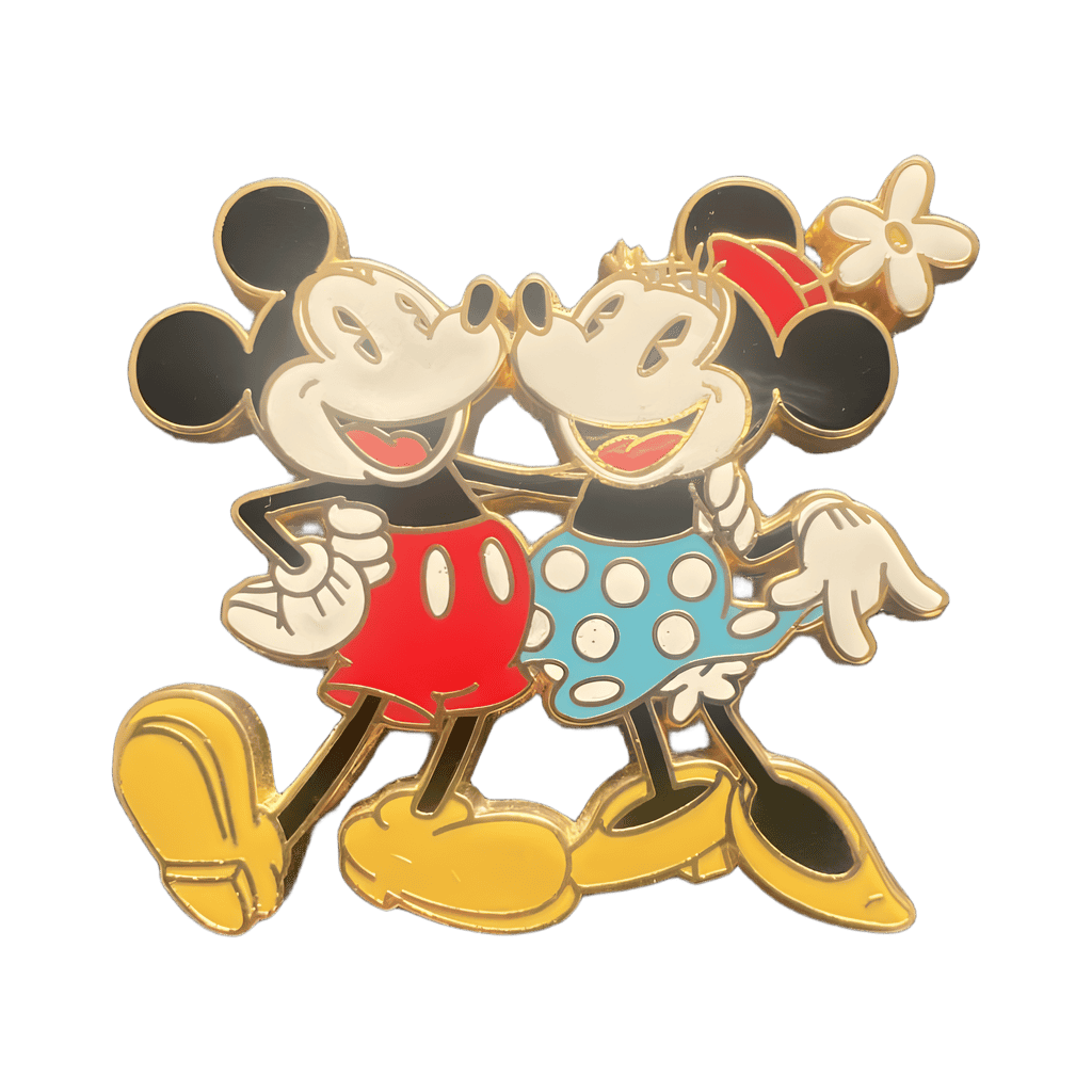 Mickey Minnie Disney pin