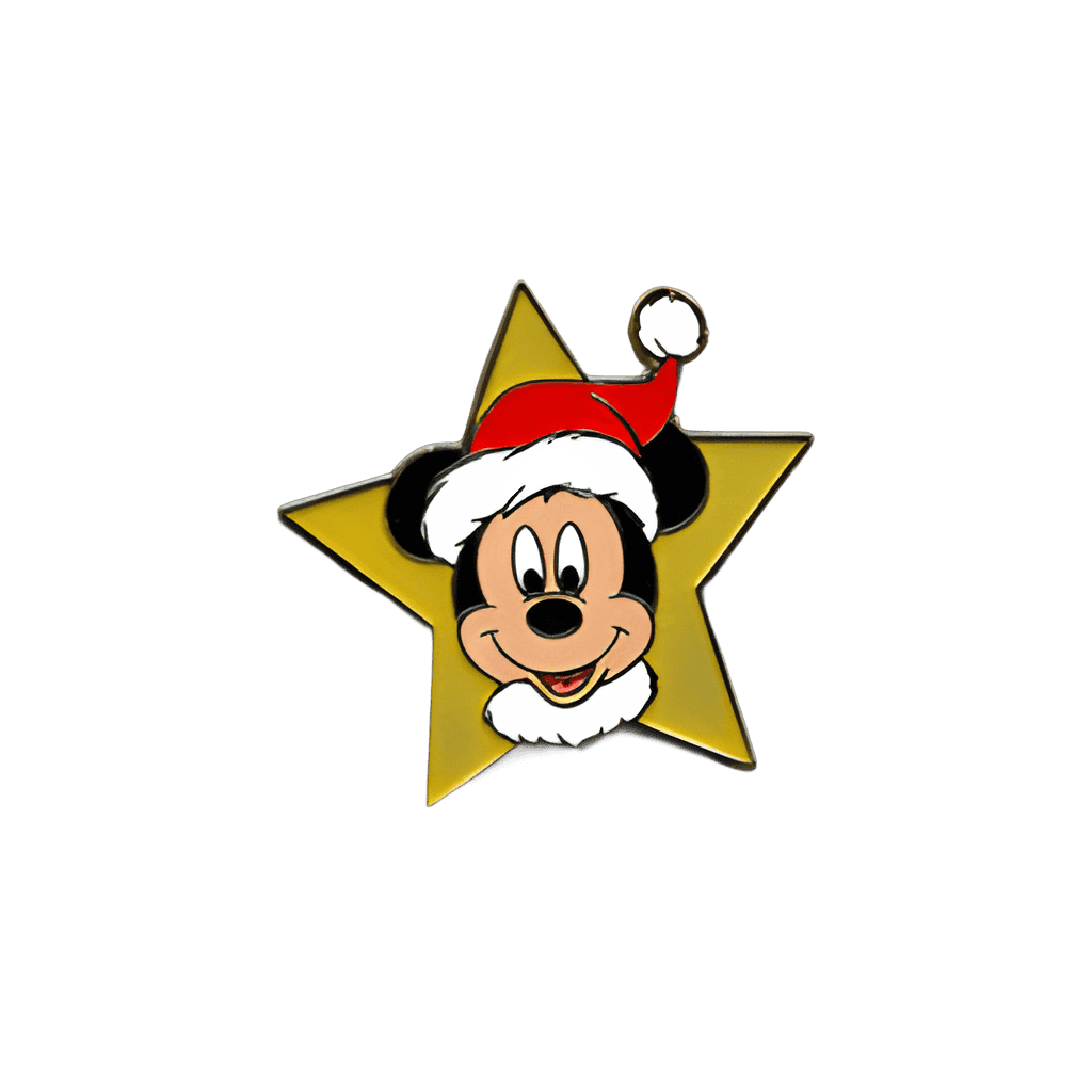 Santa Mickey Disney pin