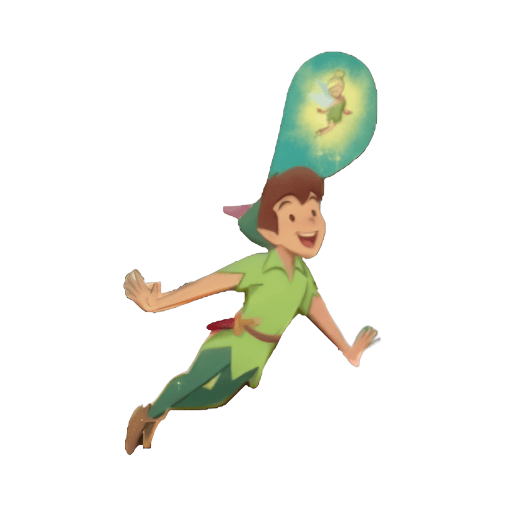 Peter Pan Map Set - Peter Pan and Tinker Bell Disney pin