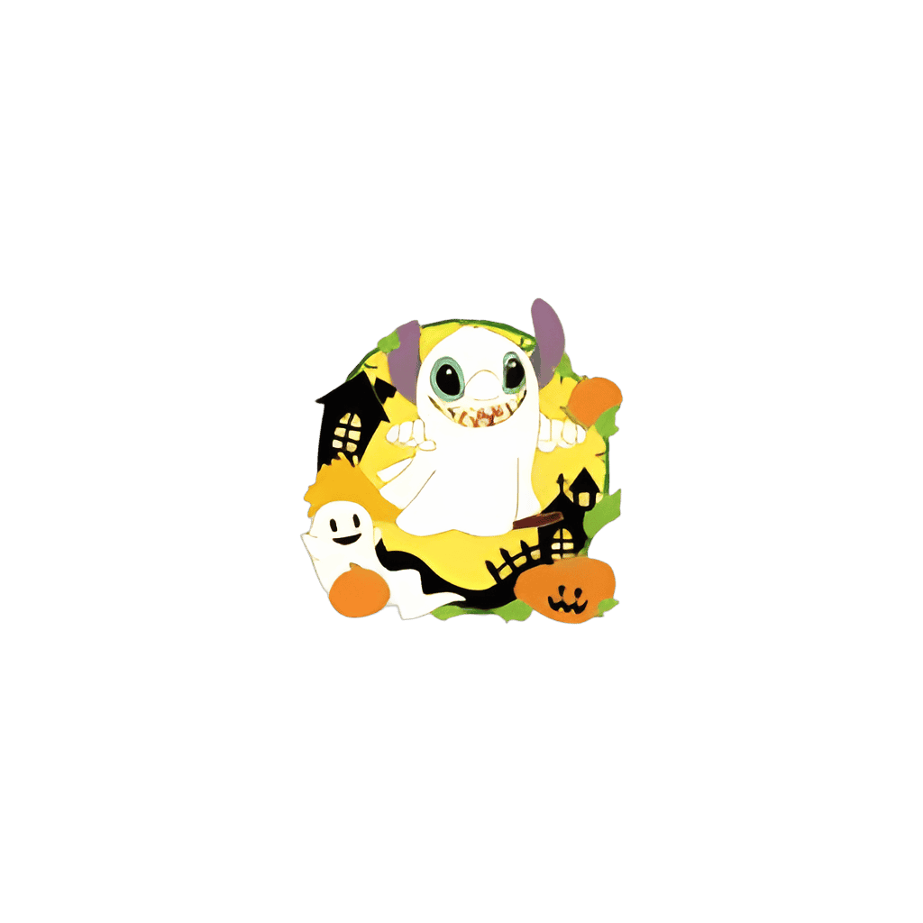 Stitch as a Ghost Disney pin