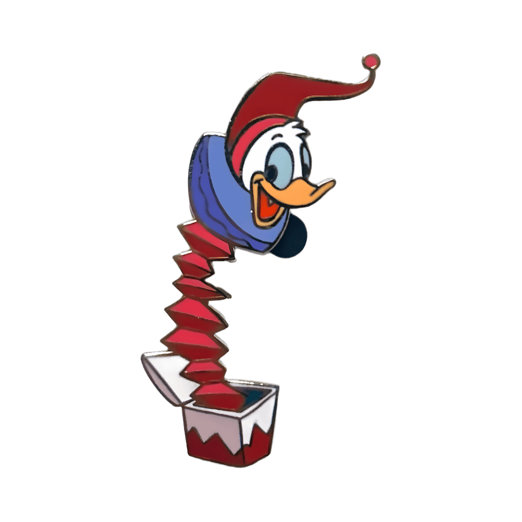 Days 17 Through 20 Pin Set - Donald Jack in the Box Disney pin