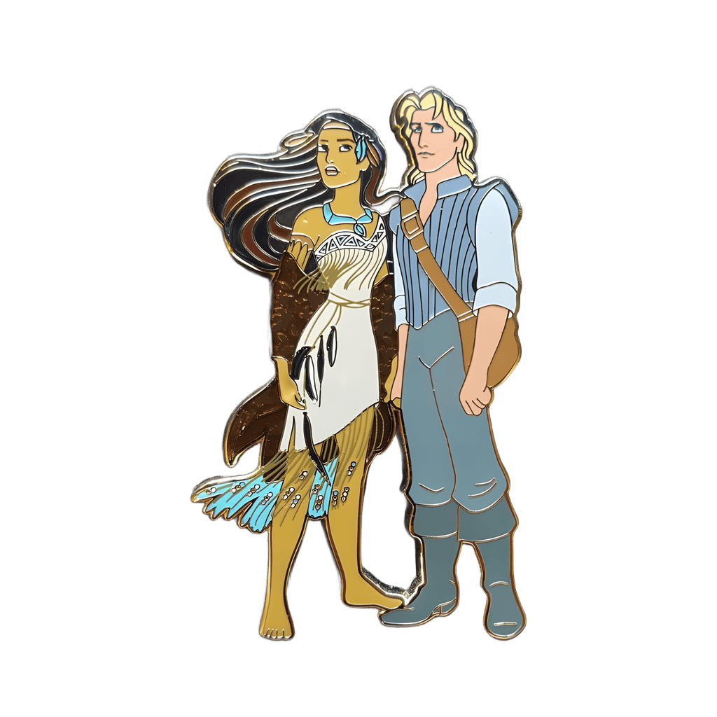 Pocahontas & John Smith Disney pin