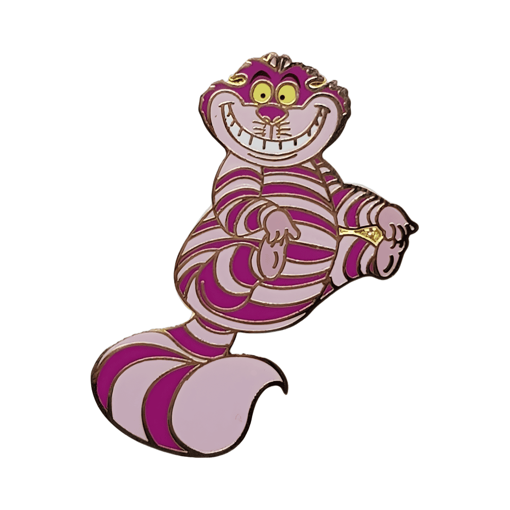 Cheshire On His Tail Disney pin